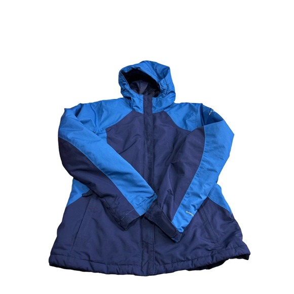 COLUMBIA SPORTSWEAR Full Zip Up Lined Blue Omni Tech Jacket Women's Size‎ M - Picture 4 of 6